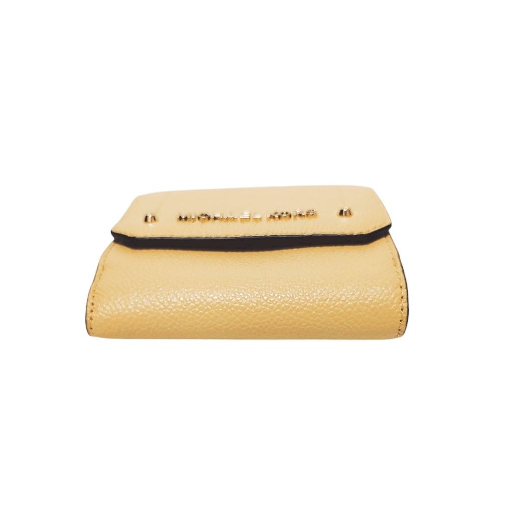 Michael Kors MK 短夾 鵝黃色 保證正品