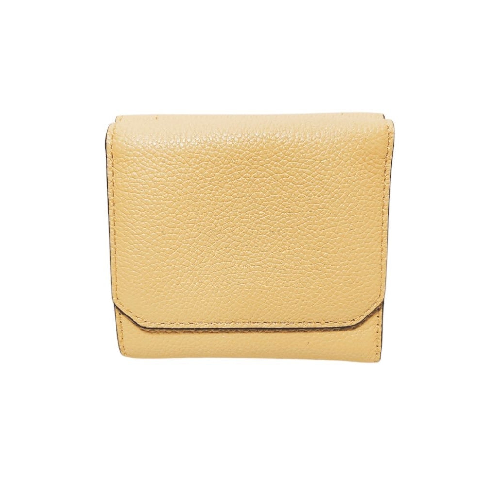 Michael Kors MK 短夾 鵝黃色 保證正品