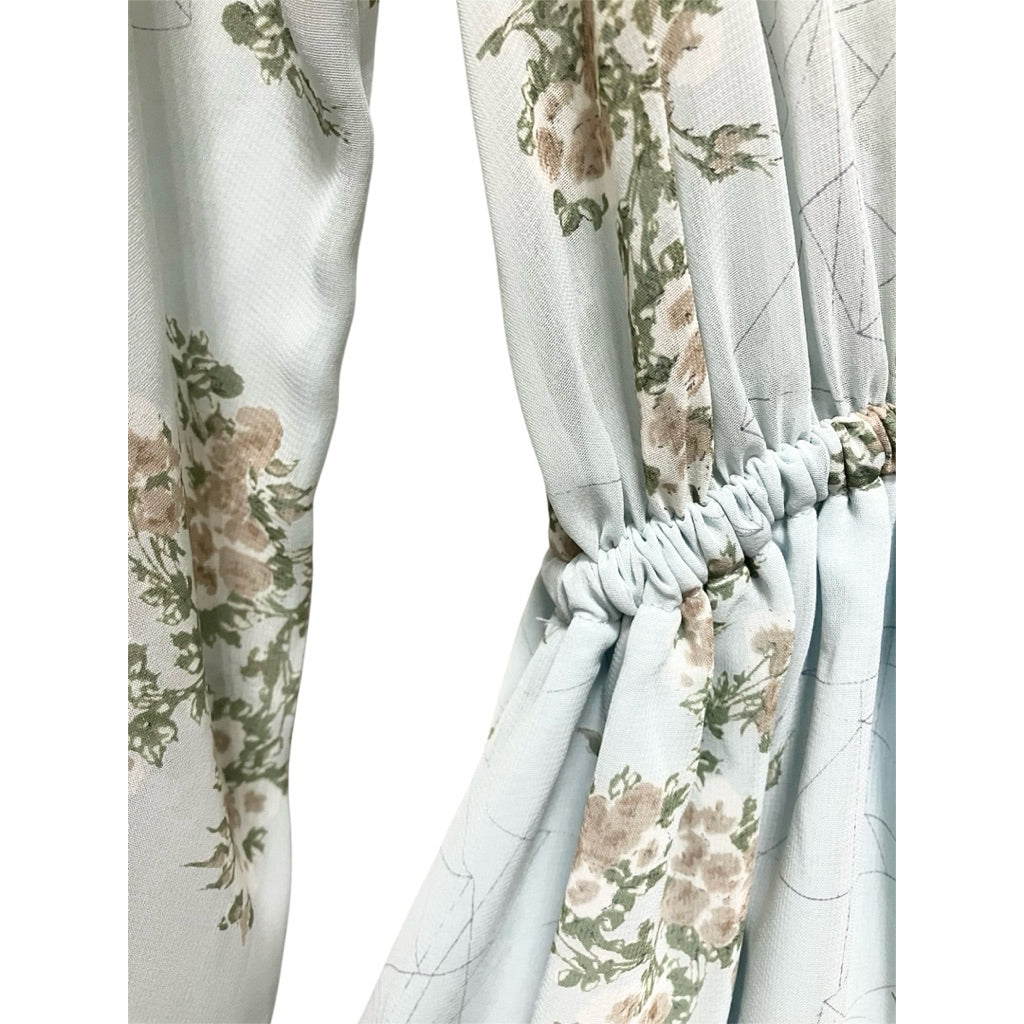 COPINER 正韓 花朵 透膚 長洋裝
