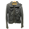 SUPERDRY 極度乾燥 墨綠色 真皮外套 保證正品