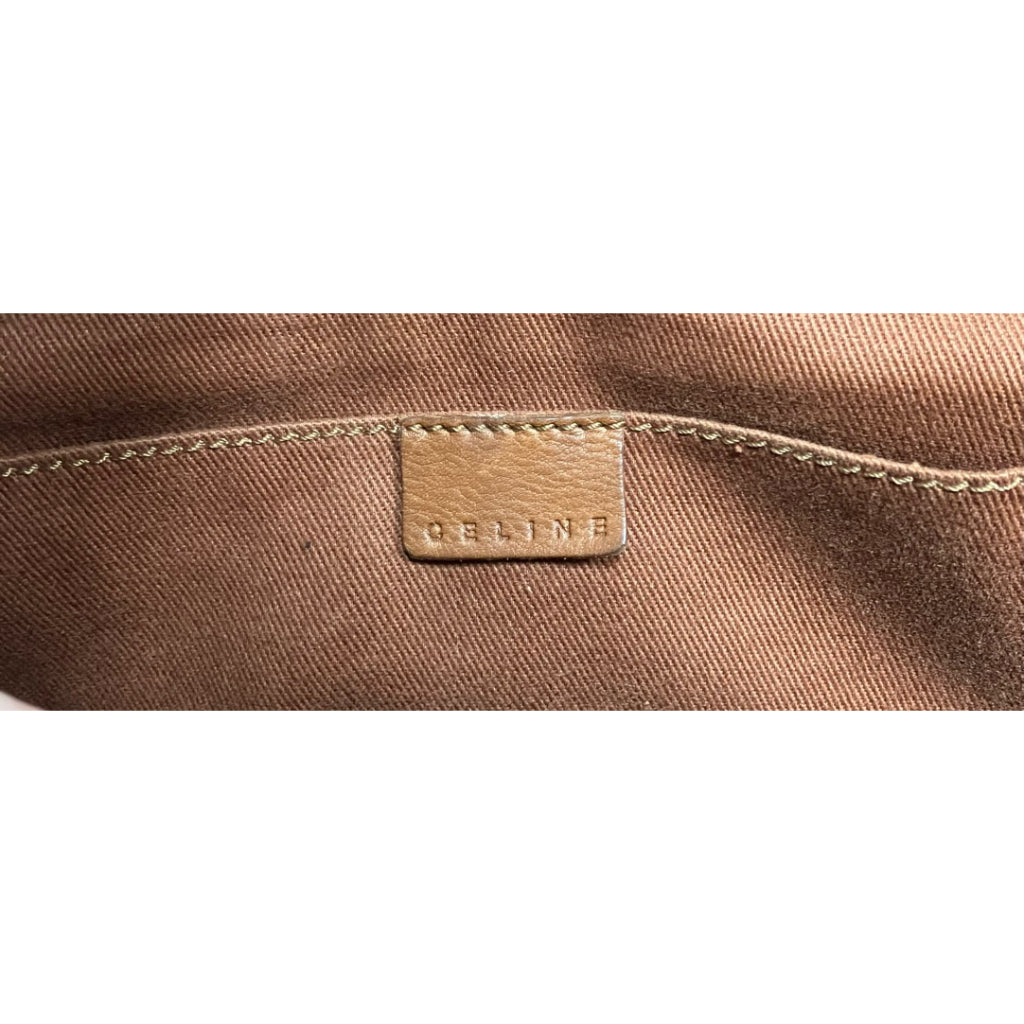 CELINE BOOGIE 棕色真皮手提包 保證正品