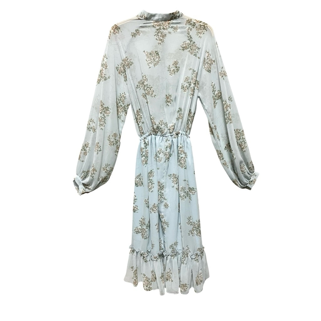 COPINER 正韓 花朵 透膚 長洋裝