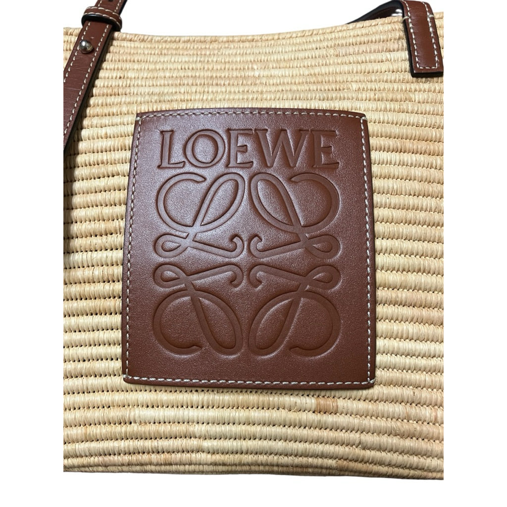 LOEWE 羅威 草編包 肩背包 保證正品