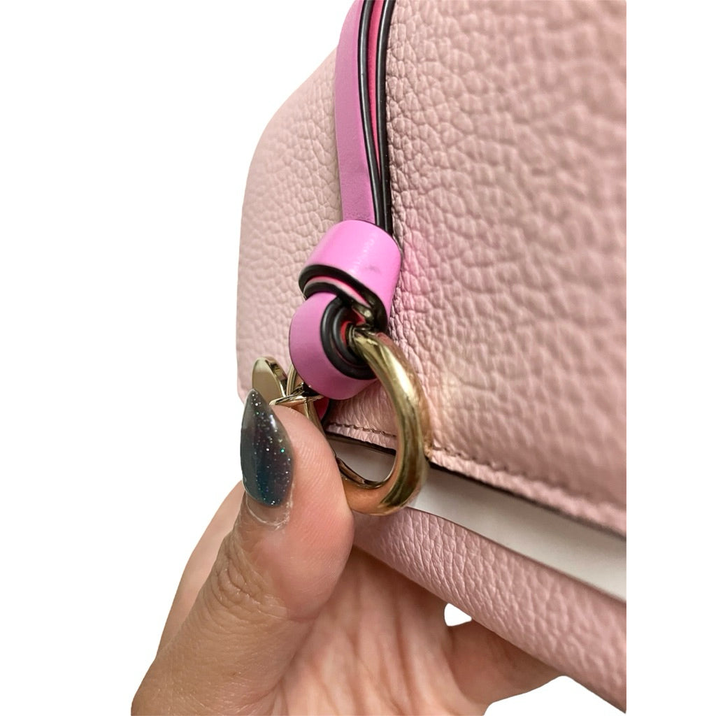 CHLOE 粉色 三折短夾 保證正品