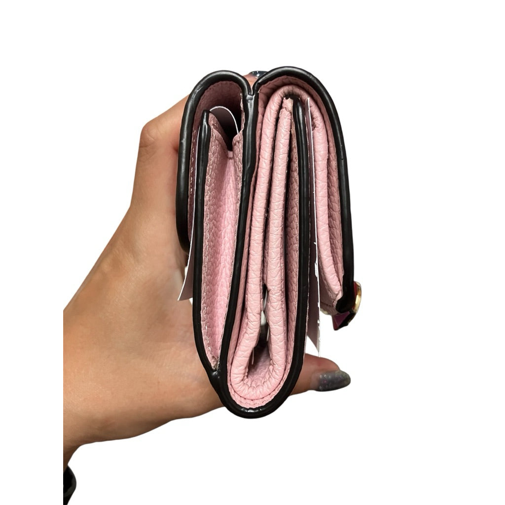 CHLOE 粉色 三折短夾 保證正品