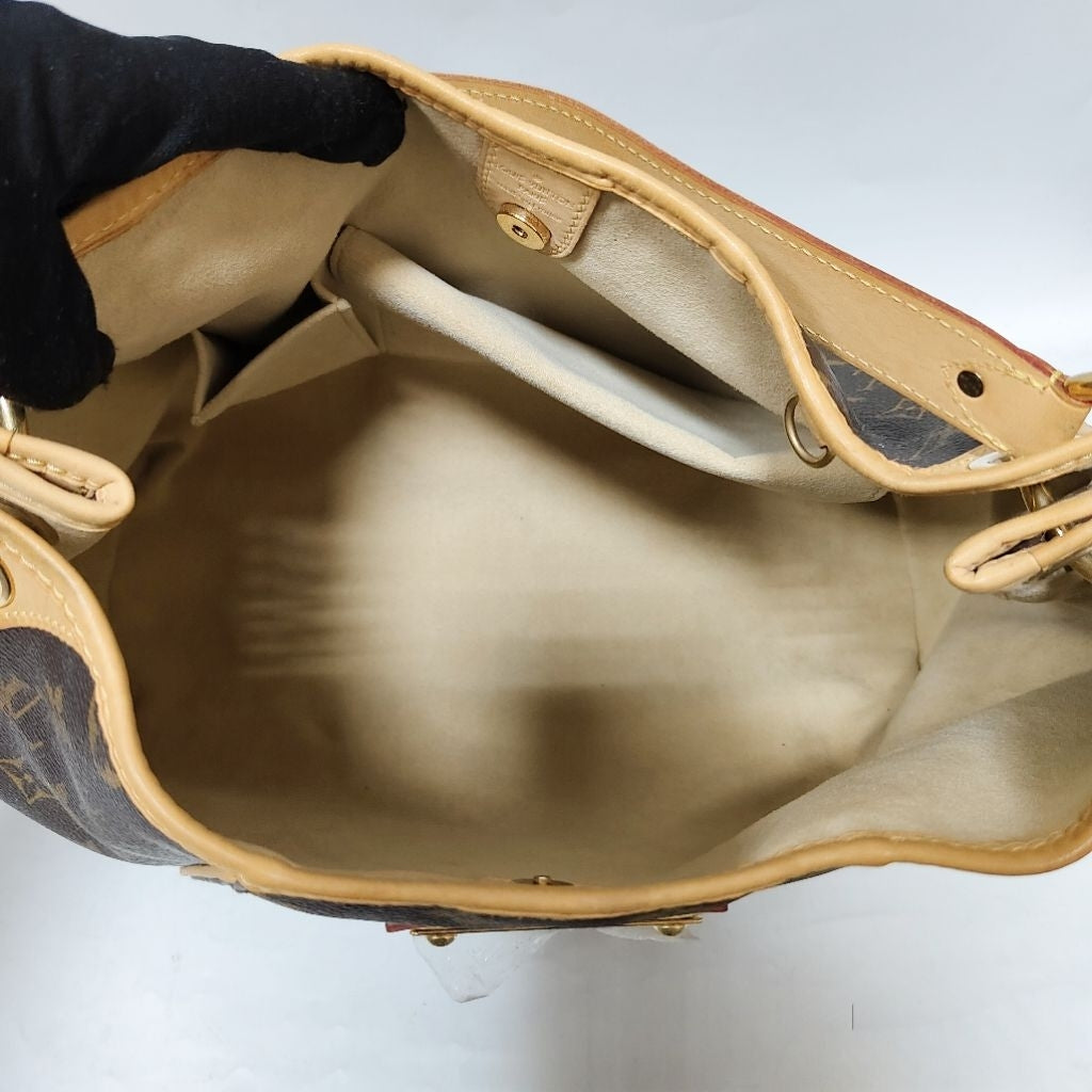 Louis Vuitton LV 路易威登 M56382 手提包 肩背包 咖啡色 大包 保證正品