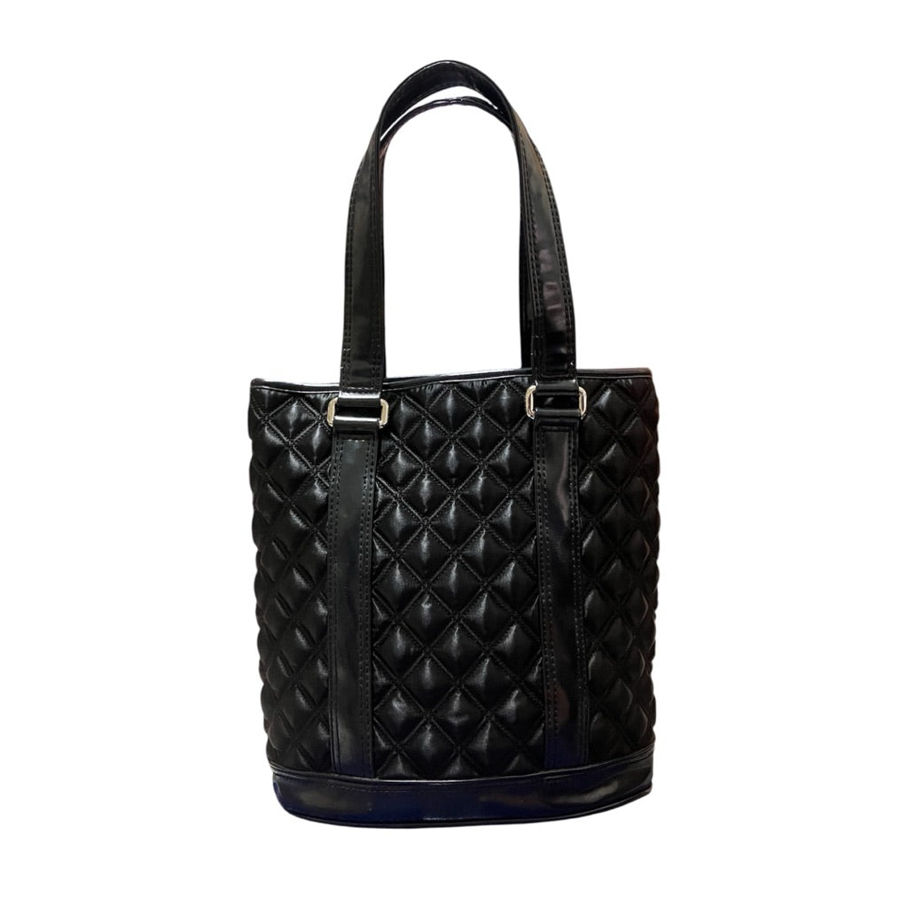 MARC BY MARC JACOBS 菱格紋 尼龍 漆皮 肩背包 保證正品