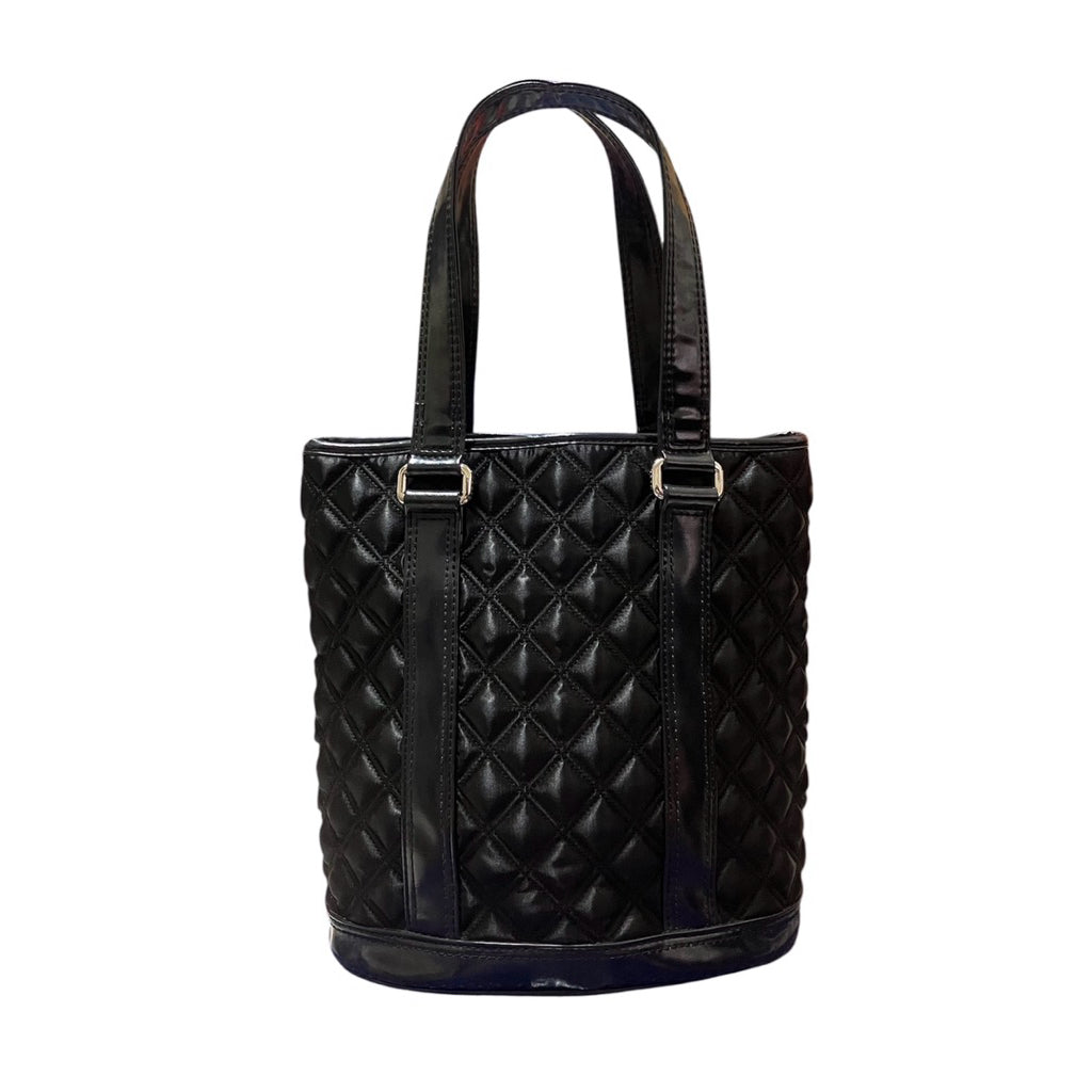 MARC BY MARC JACOBS 菱格紋 尼龍 漆皮 肩背包 保證正品