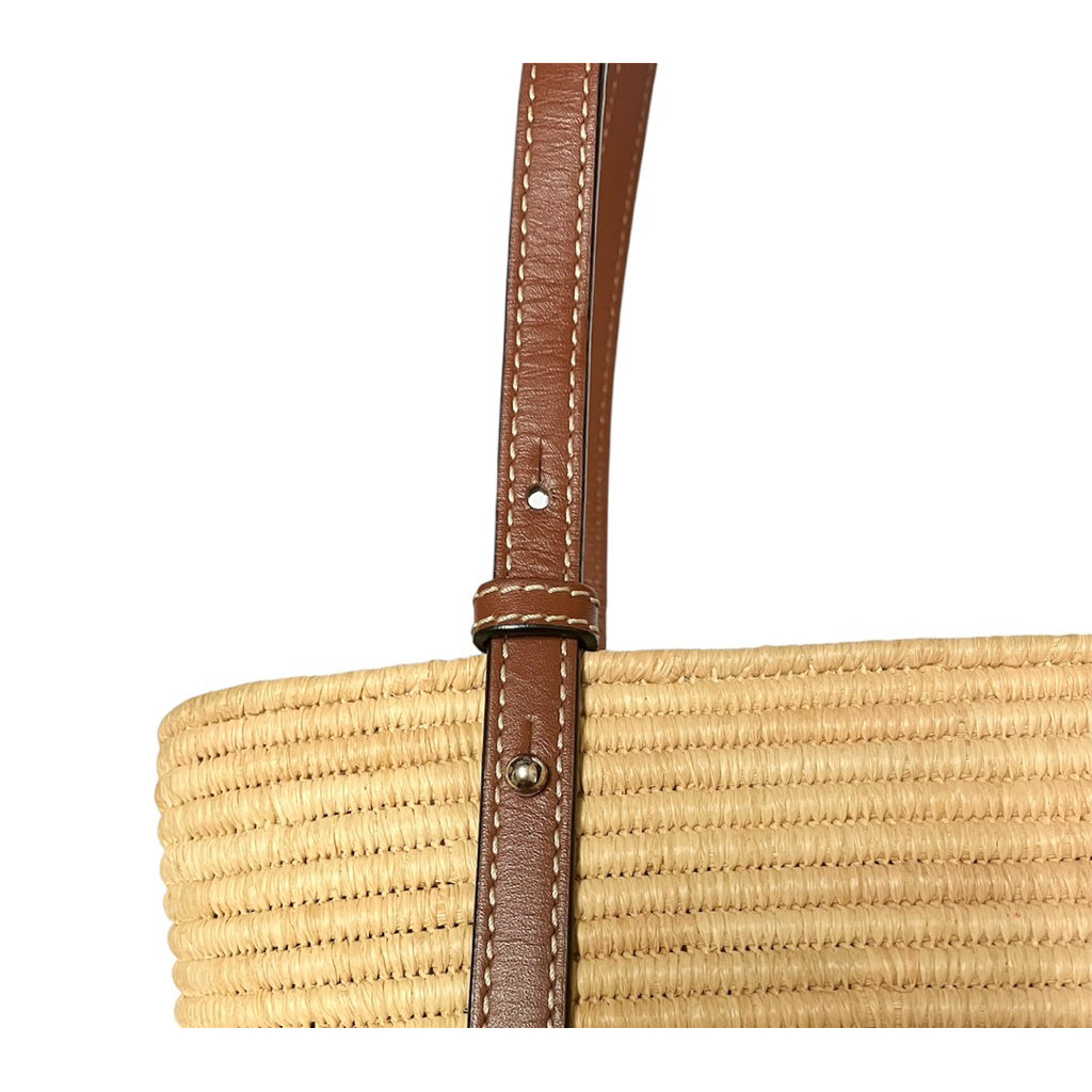 LOEWE 羅威 草編包 肩背包 保證正品