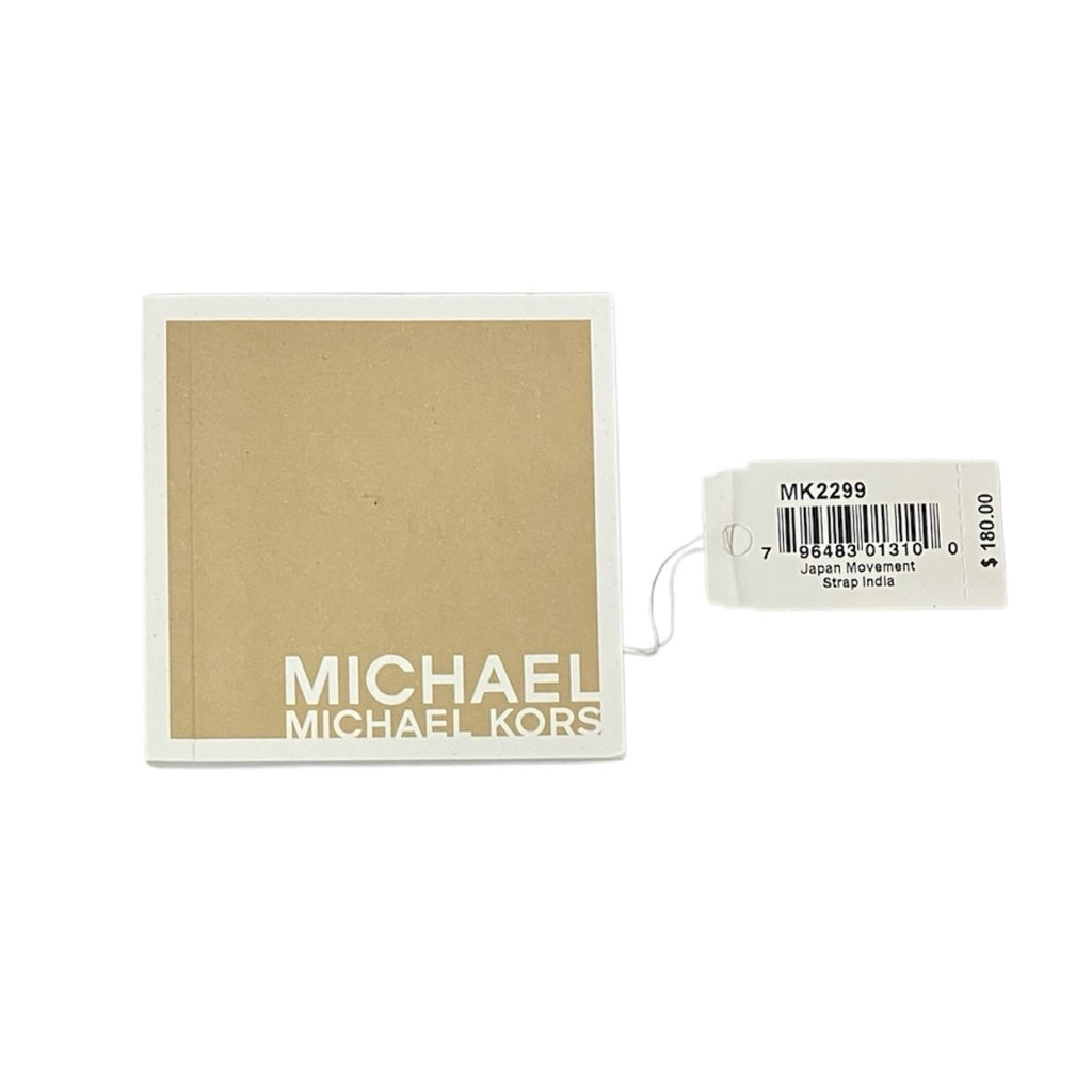 MICHAEL KORS 玫瑰金 卯釘錶帶 手錶 保證正品