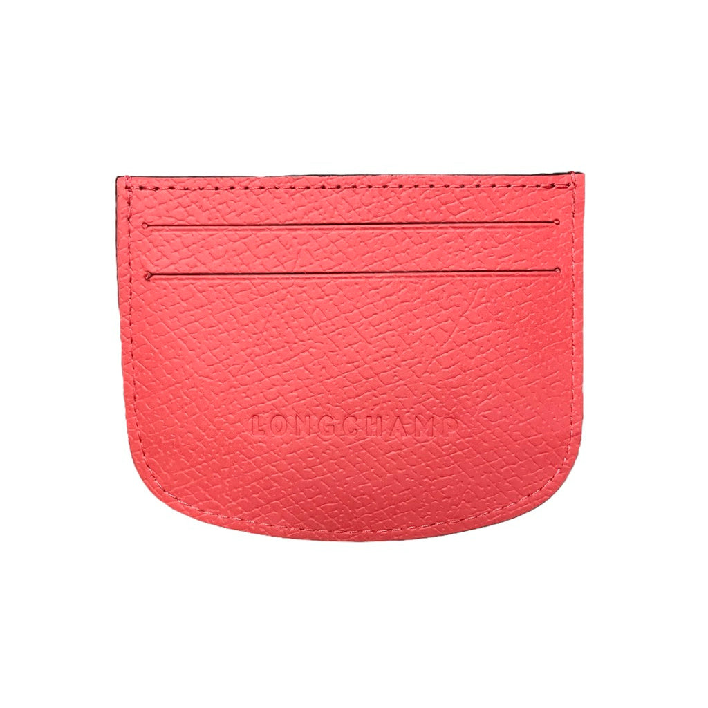 LONGCHAMP 霧粉色 小卡夾 保證正品