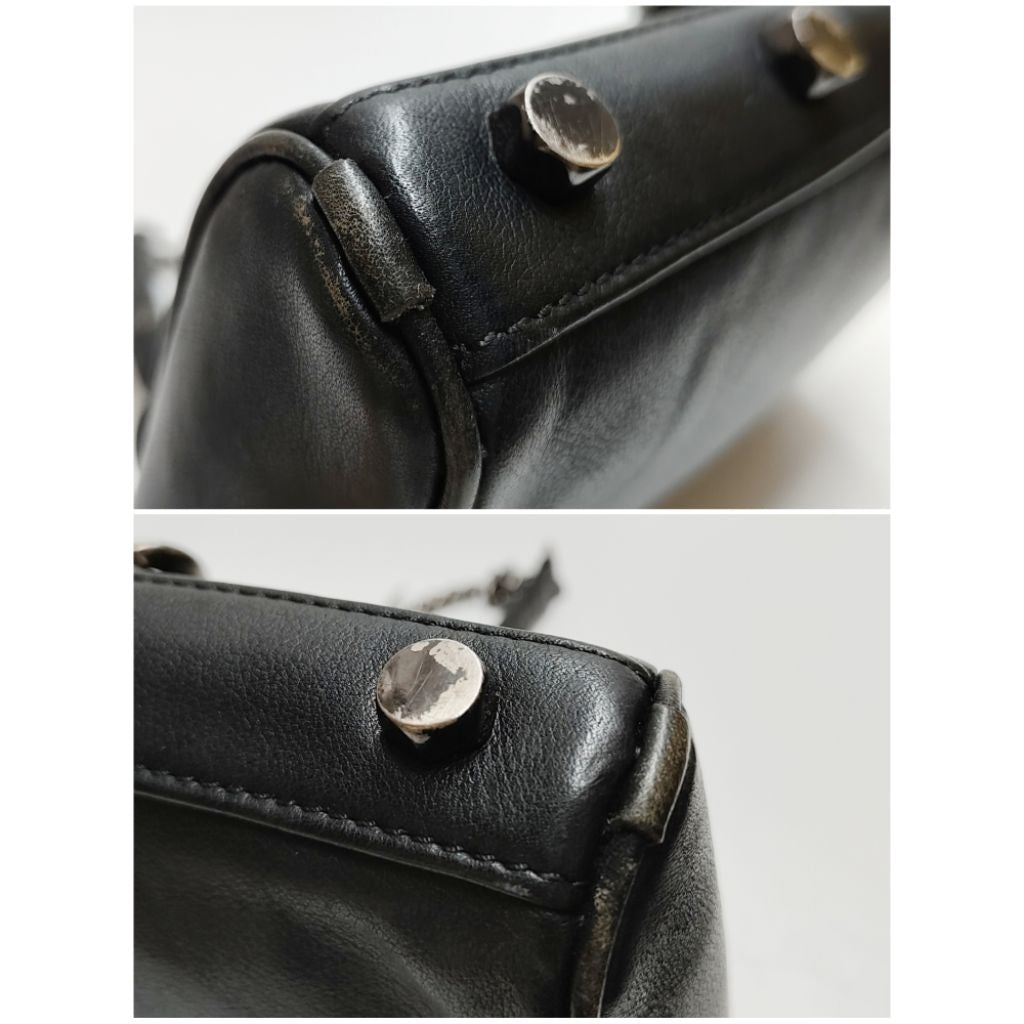REBECCA MINKOFF 肩背包 斜背包 黑色 鏈條包 保證正品