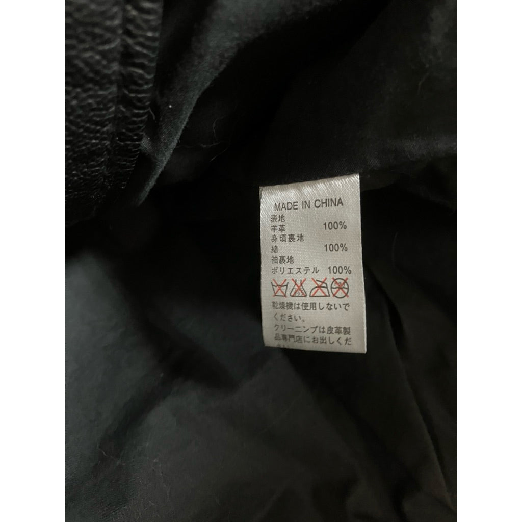 KENNETH COLE 小羊皮真皮外套