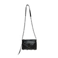 REBECCA MINKOFF 肩背包 斜背包 黑色 鏈條包 保證正品