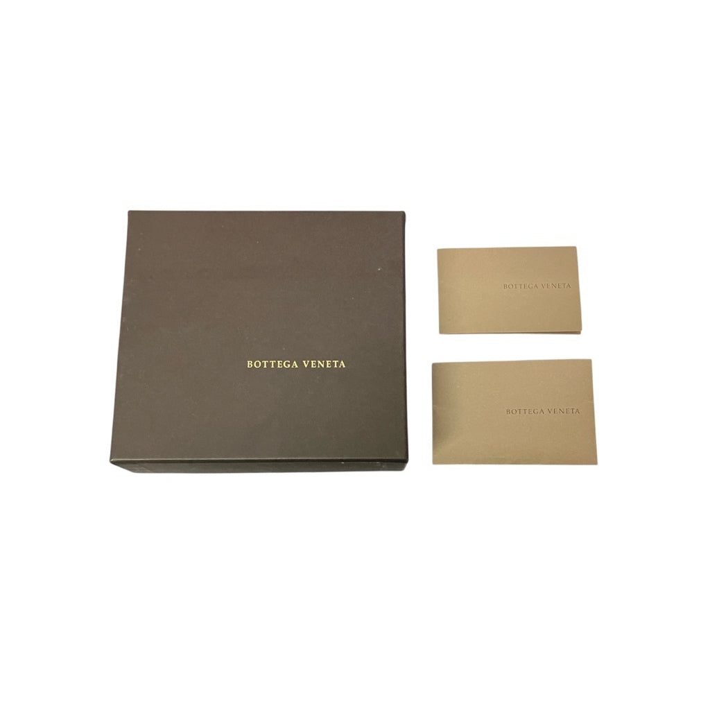 BOTTEGA VENETA 編織扣式短夾 保證正品