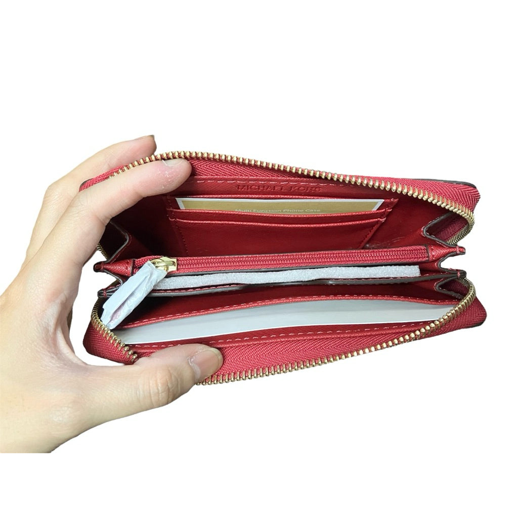 全新品！！！MICHAEL KORS 手機長夾手拿包 保證正品