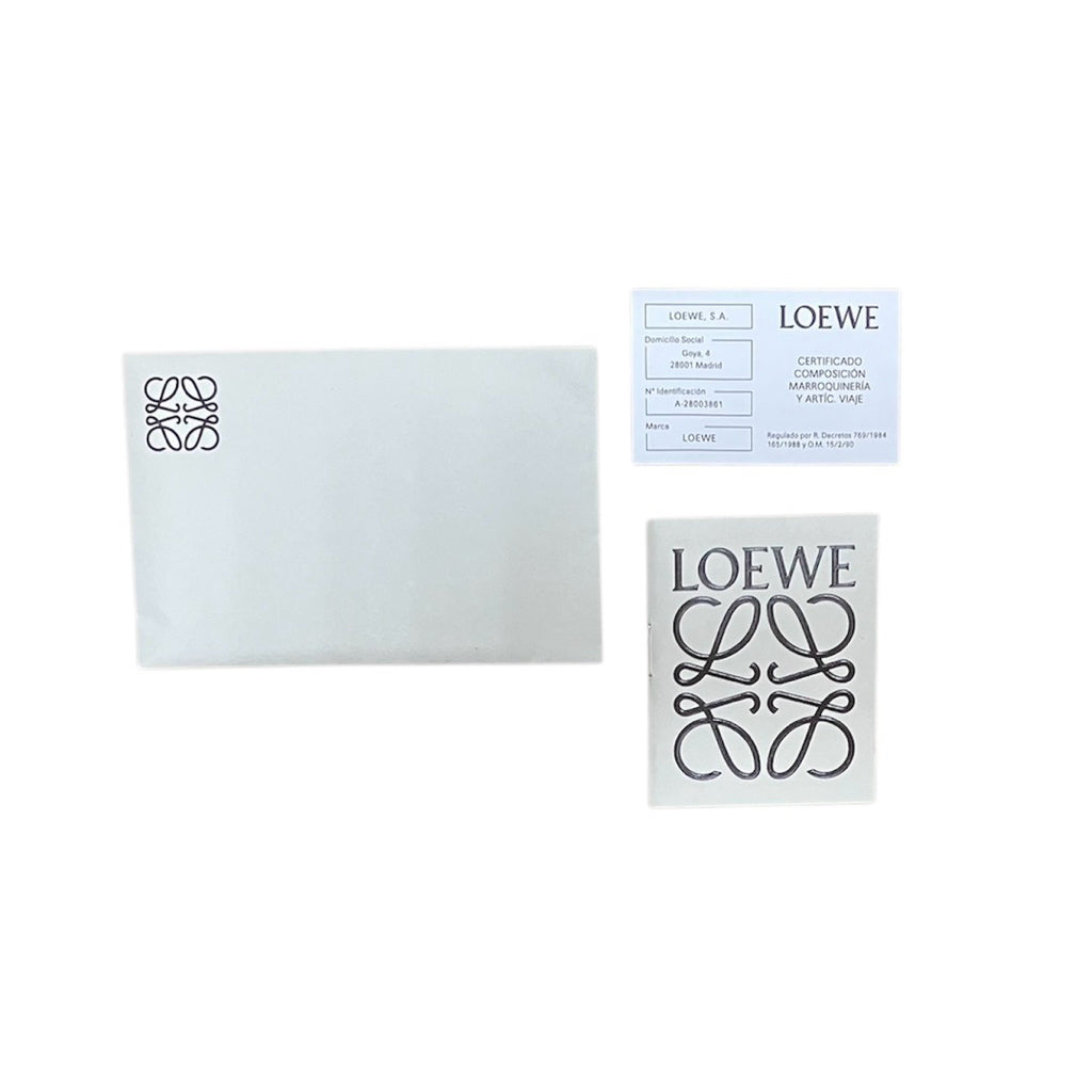 大全配！！！LOEWE FLAMENCO 中型納帕小牛皮包 保證正品