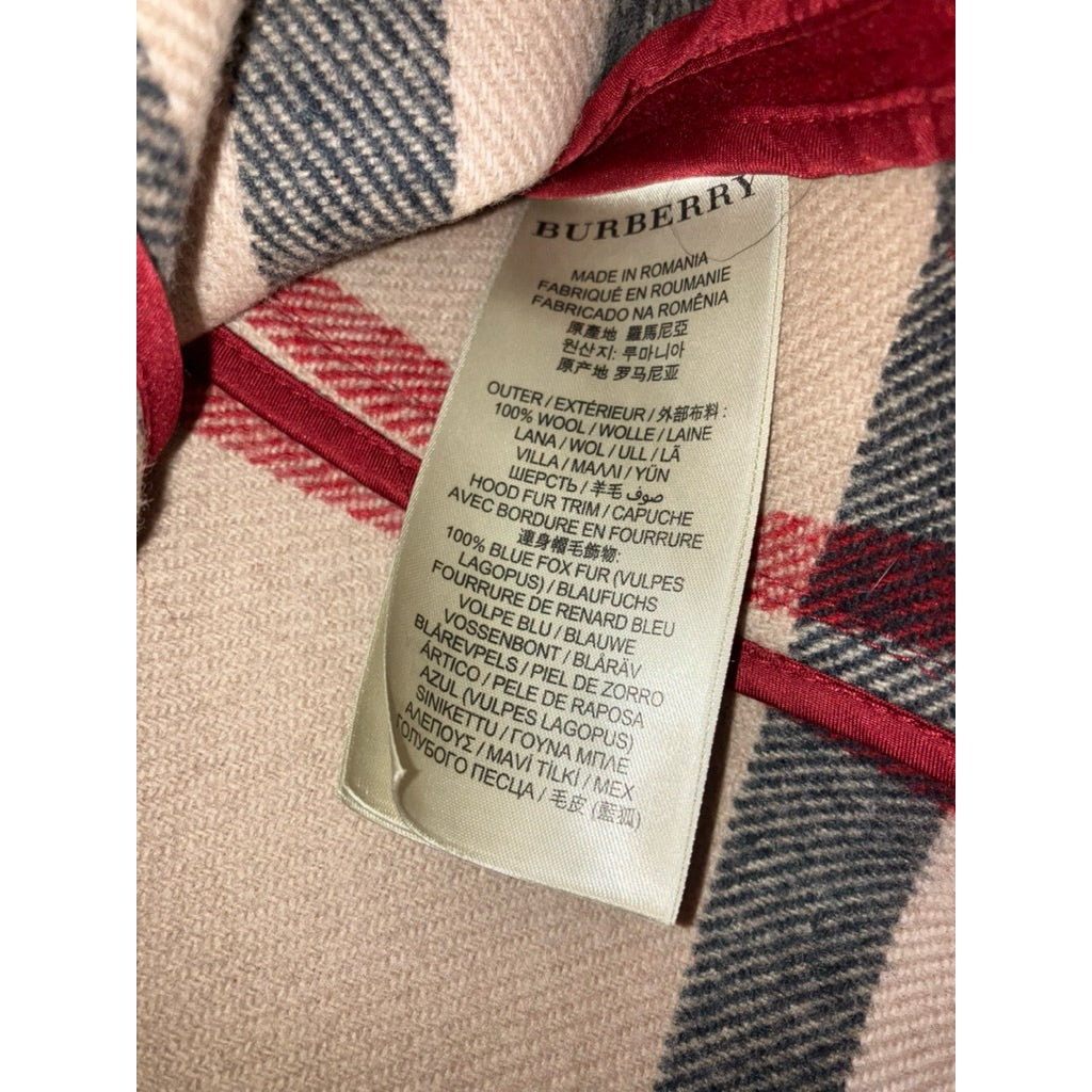 BURBERRY BRIT 3998810 羊毛大衣 保證正品