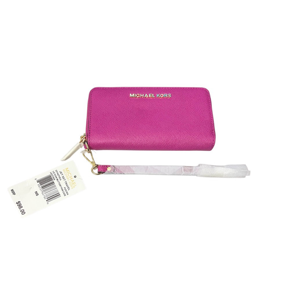 全新品！！！MICHAEL KORS 手機長夾手拿包 保證正品