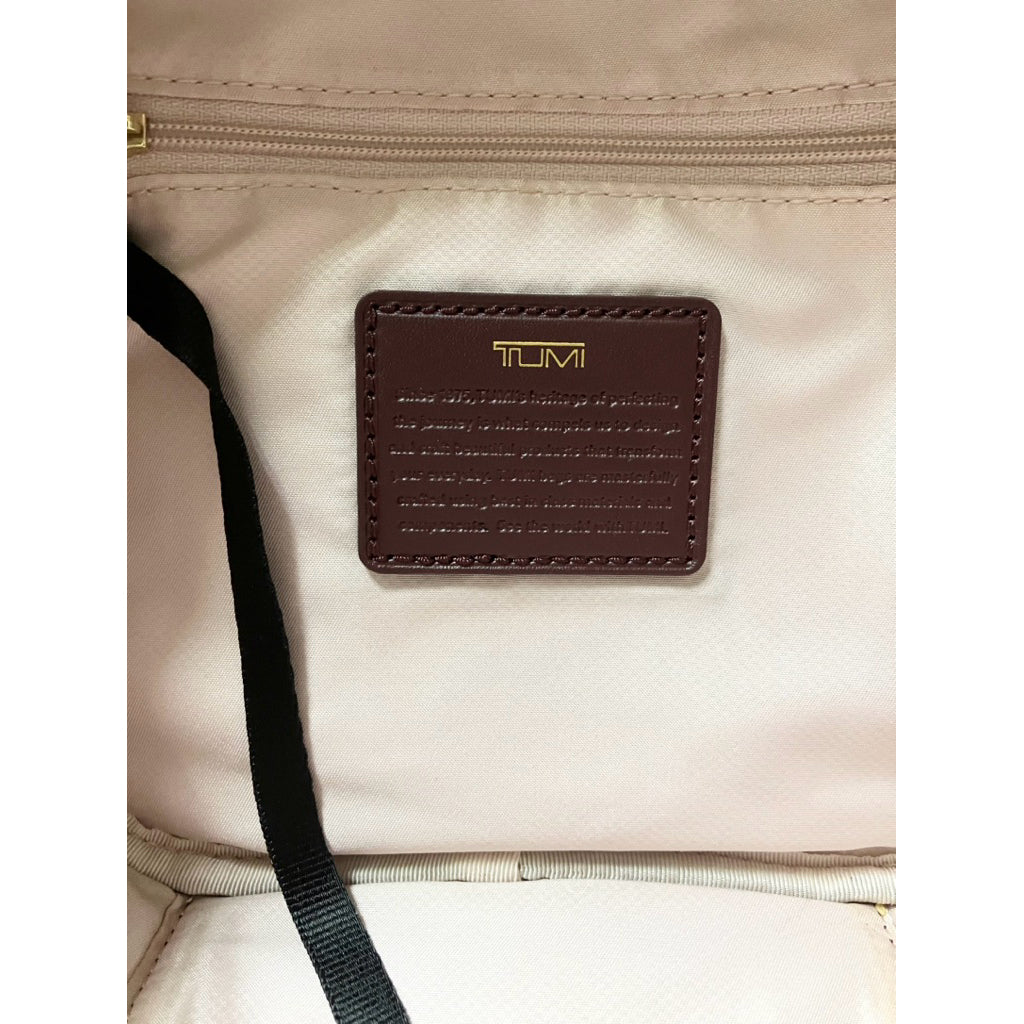 TUMI QUINN 酒紅色 尼龍布 側背包 斜背包