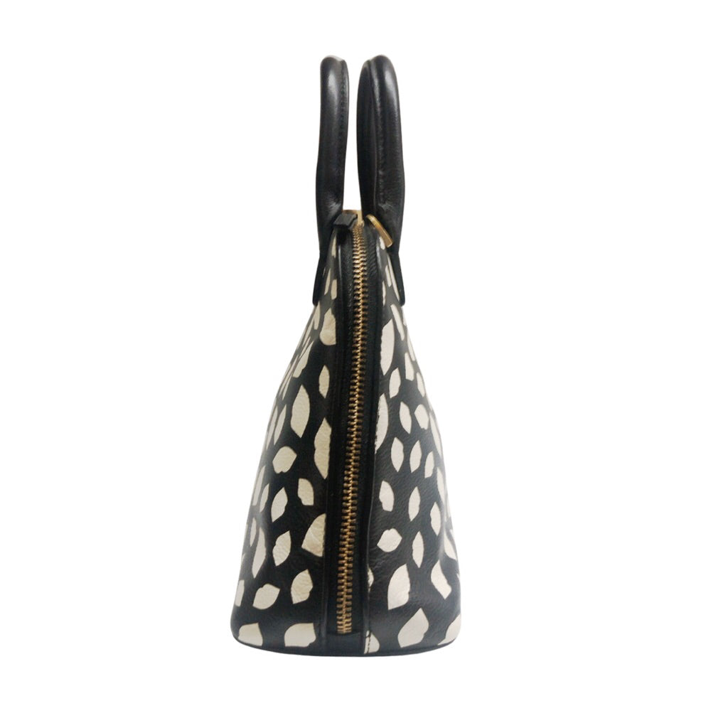 Lulu Guinness 紅唇包 黑白 手提斜背 包