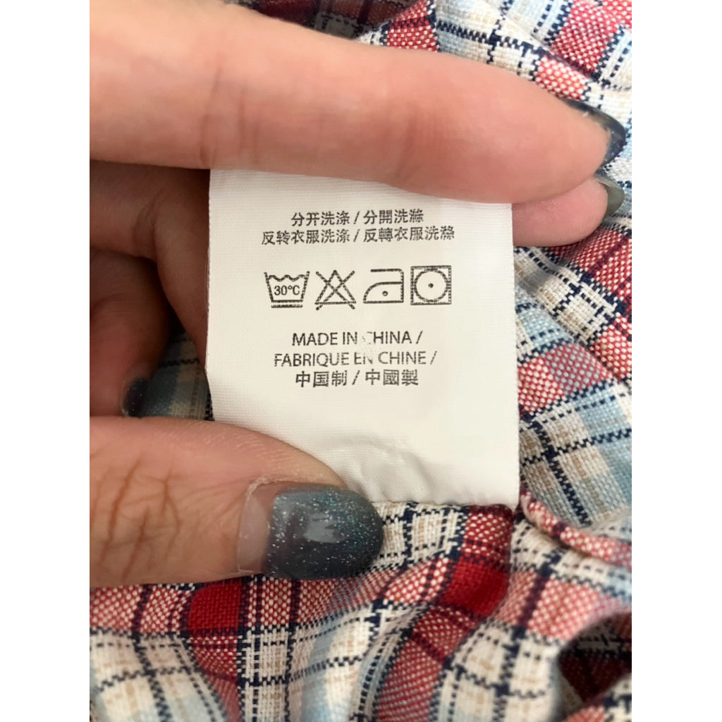 AGNES.B SPORT.B 格紋 長袖襯衫 保證正品