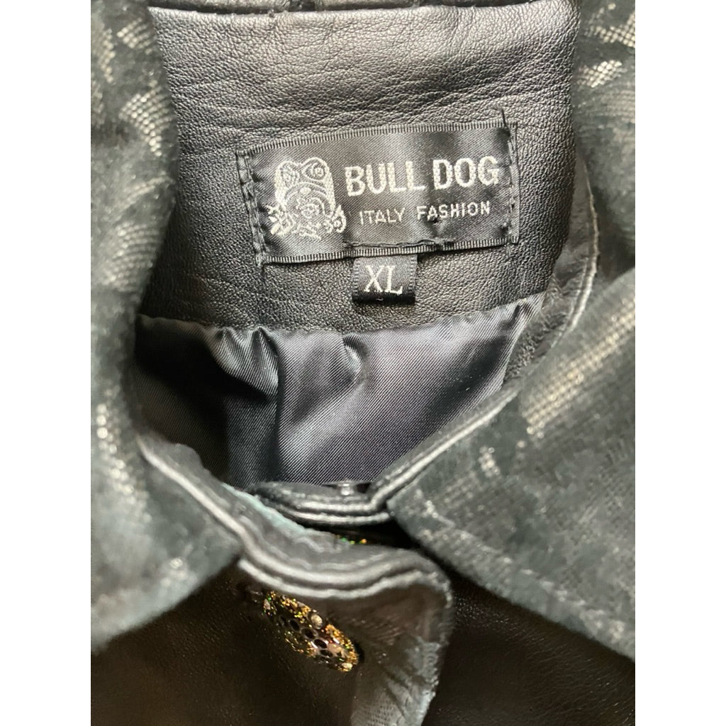 BULL DOG 真皮外套