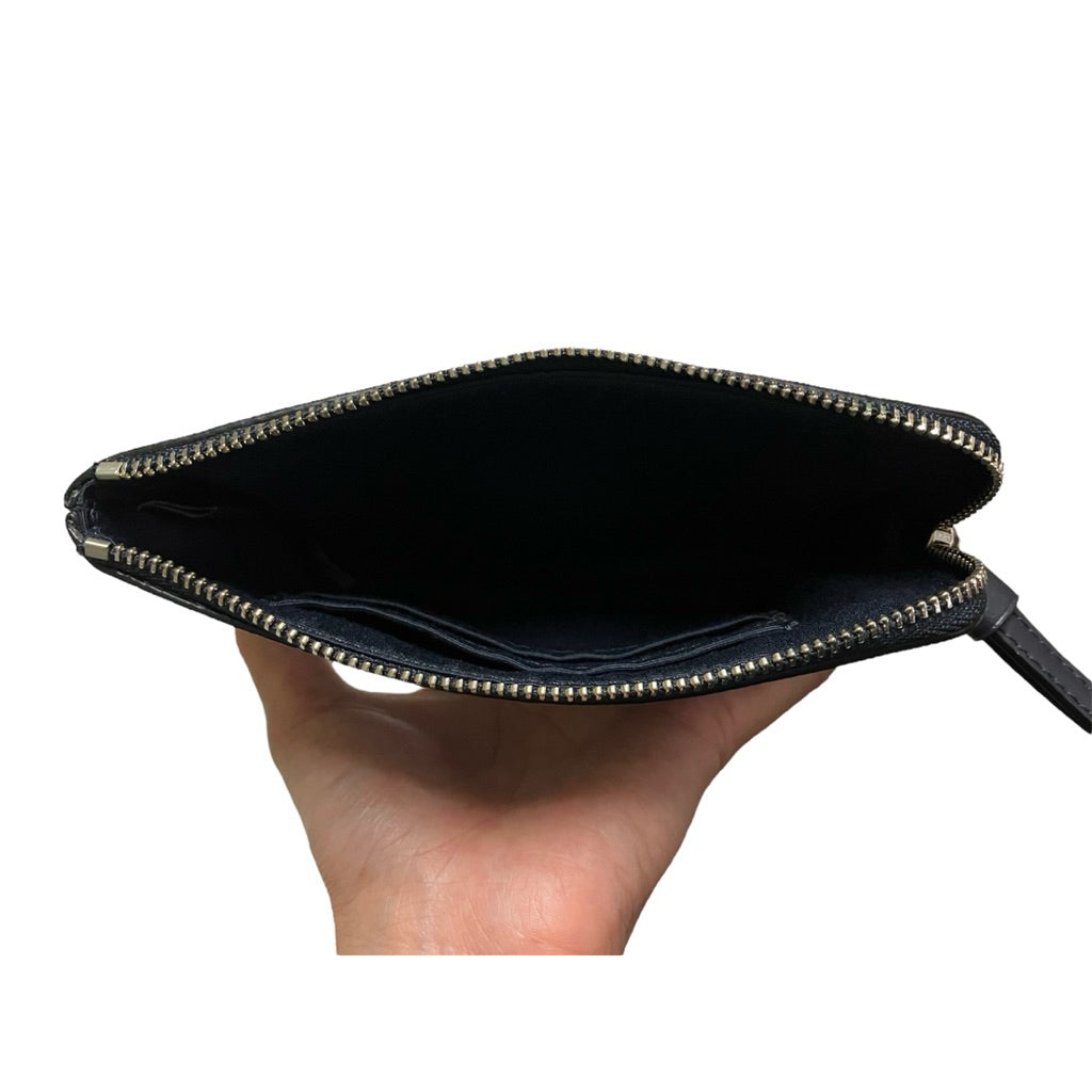 COACH 天空藍底 白星星 手拿包 保證正品