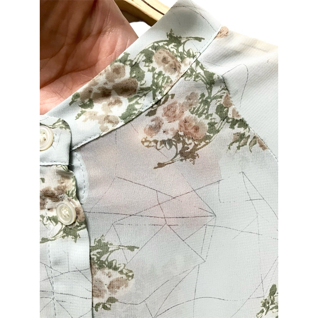 COPINER 正韓 花朵 透膚 長洋裝