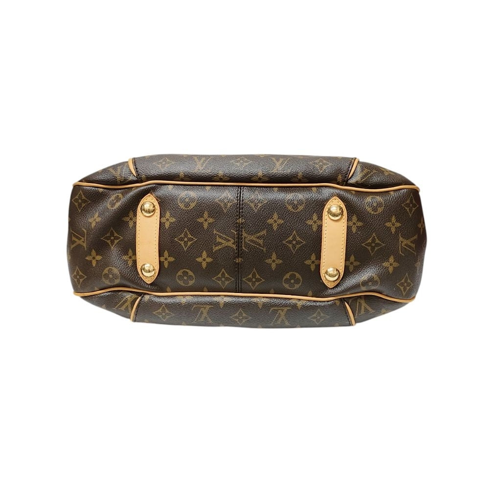 Louis Vuitton LV 路易威登 M56382 手提包 肩背包 咖啡色 大包 保證正品