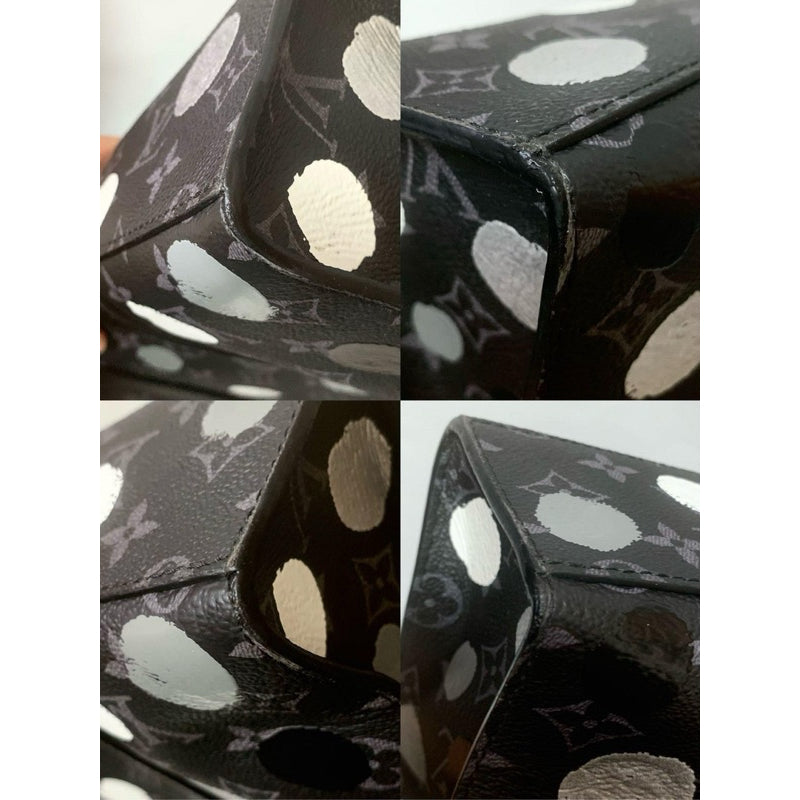 LV M46404 草間彌生 LV X YK SAC PLAT 圓點 有證書 保證正品