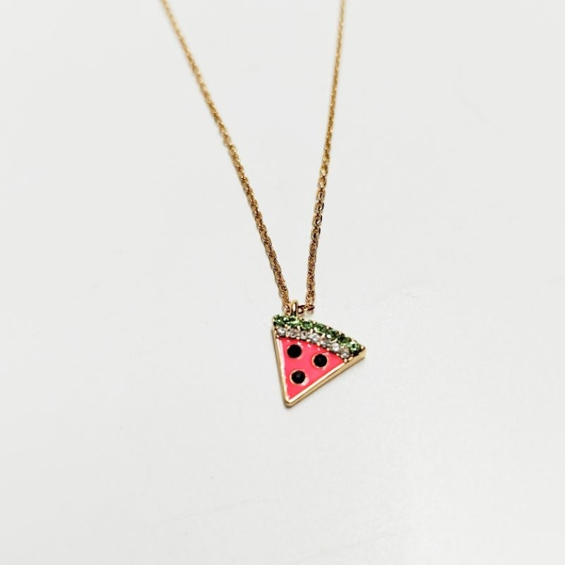 KATE SPADE 項鍊 西瓜 粉紅 保證正品
