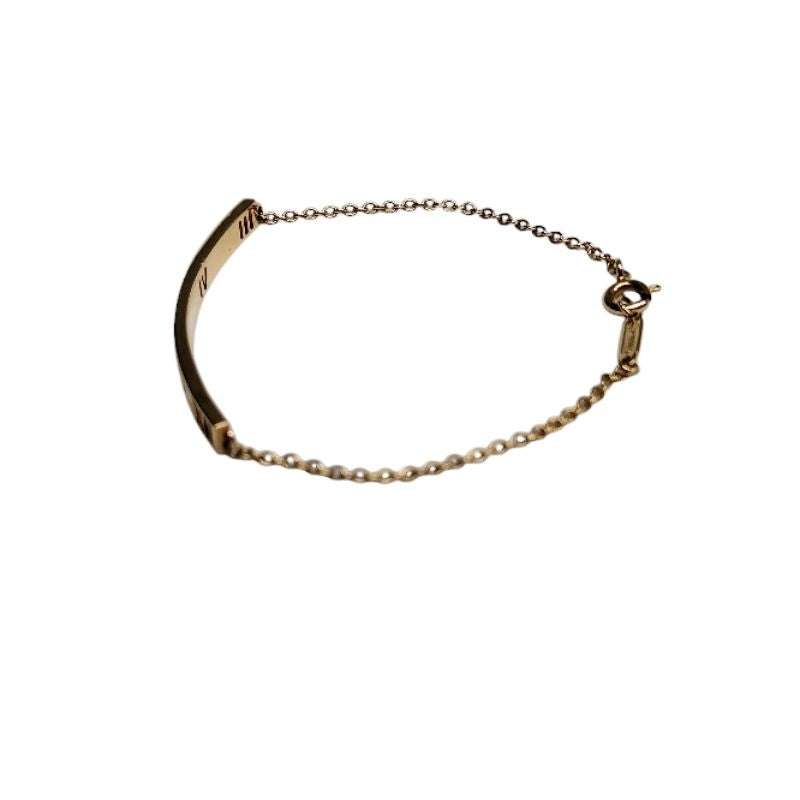 Tiffany altas 手鍊 18k AU750 玫瑰金 羅馬數字 保證正品