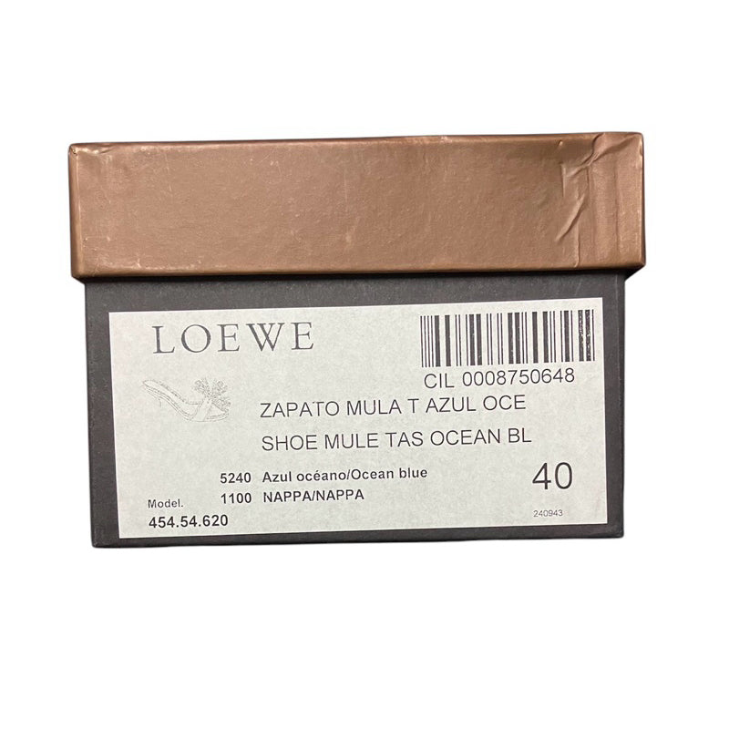 LOEWE 造型高跟涼鞋 保證正品