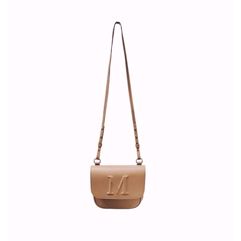 MAX MARA 褐色 斜背包 肩背包 小包 保證正品