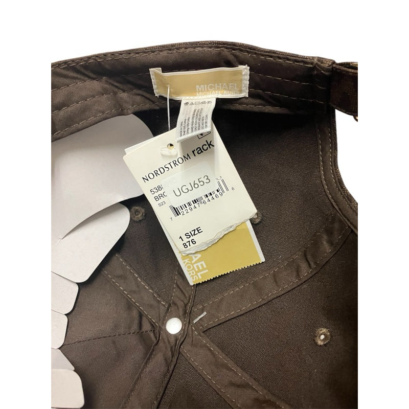 全新品！！！MICHAEL KORS 老花鴨舌帽 保證正品