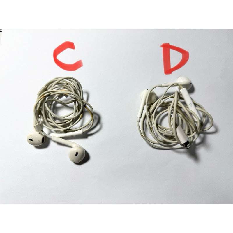 APPLE EARPODS 有線耳機 線控+麥克風 原廠耳機 lighting 轉接頭 lighting轉 TYPE C