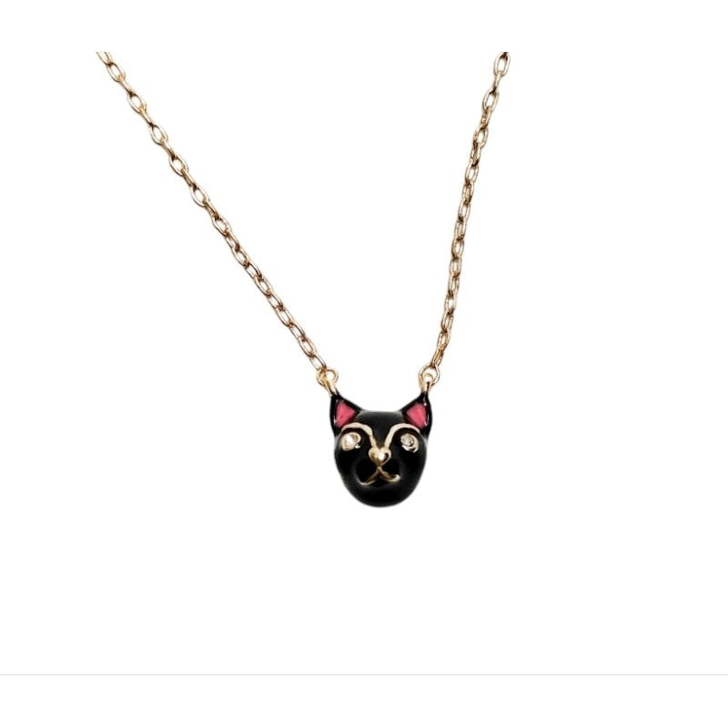 KATE SPADE 項鍊 狐狸 黑色 保證正品