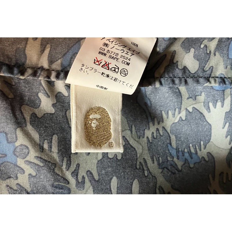 BAPE 小人猿頭迷彩風衣 保證正品