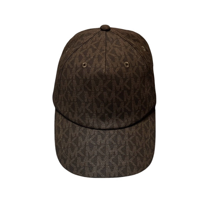 全新品！！！MICHAEL KORS 老花鴨舌帽 保證正品