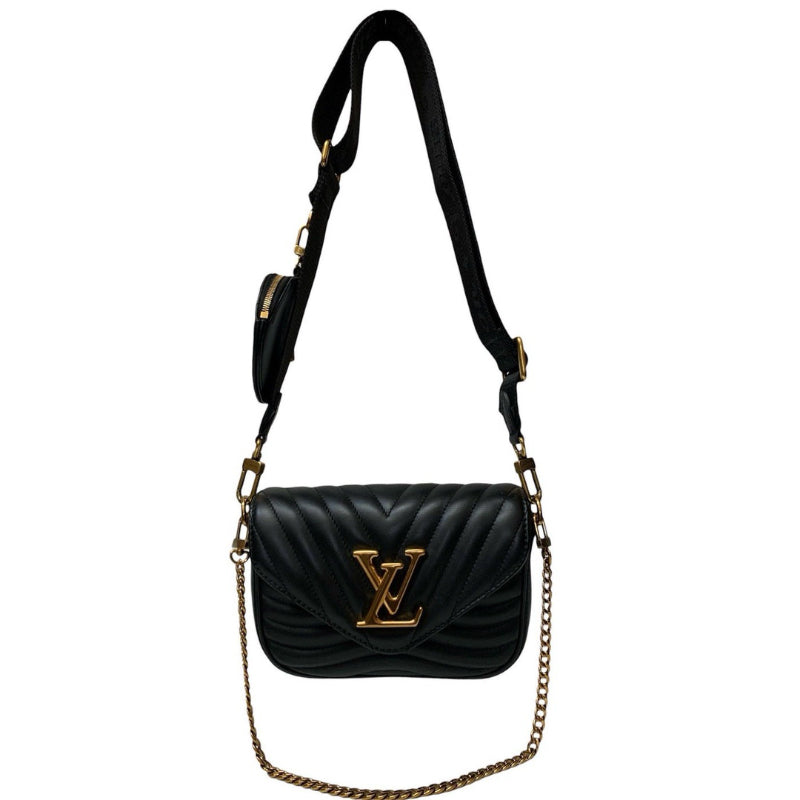 LV M56461 NEW WAVE 牛皮三合一 包 保證正品有證書