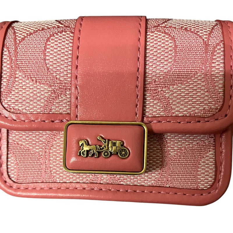 全新品！！！COACH 可掛式小零錢包/耳機包 保證正品