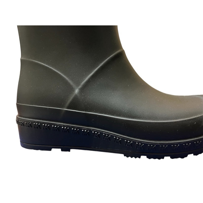 全新品！！！MICHAEL KORS 黑色中筒雨靴 保證正品