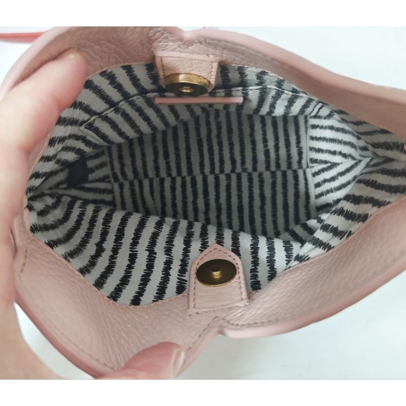 LULU GUINNESS 心型 愛心 粉色 紅色 斜背包 肩背包 保證正品