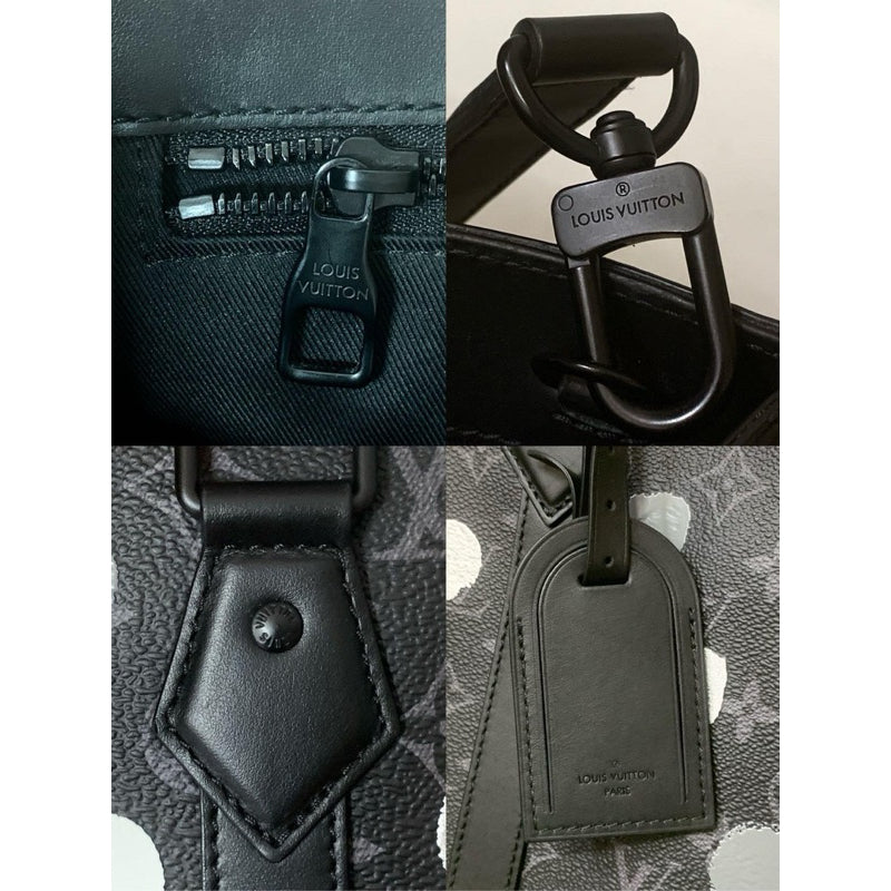 LV M46404 草間彌生 LV X YK SAC PLAT 圓點 有證書 保證正品