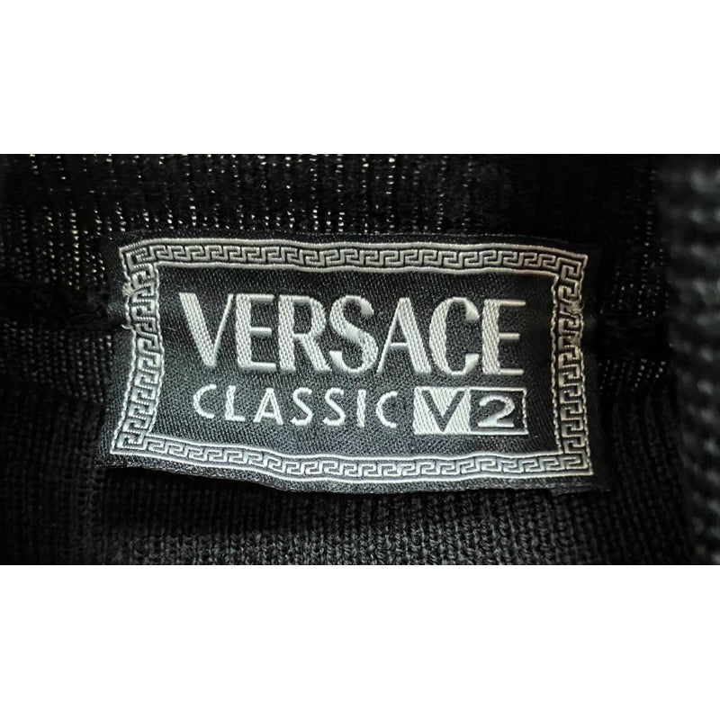 VERSACE 高領針織長版上衣 保證正品