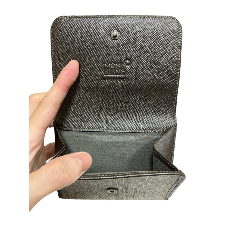 MONTBLANC 萬寶龍三折短夾 保證正品