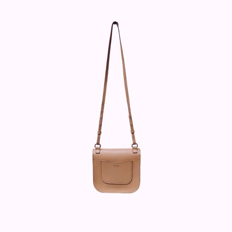 MAX MARA 褐色 斜背包 肩背包 小包 保證正品