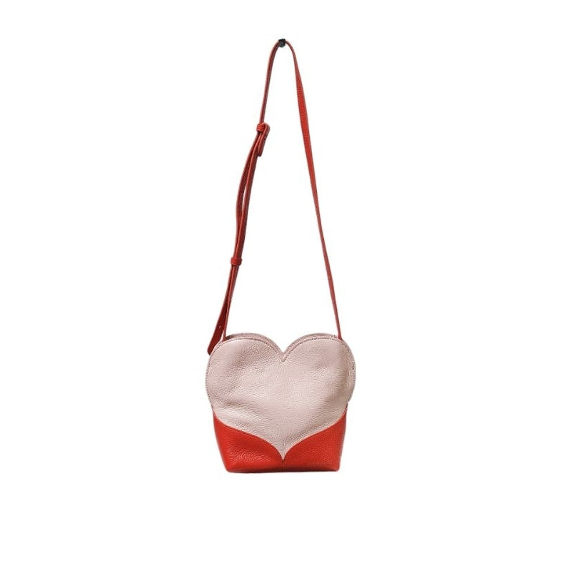 LULU GUINNESS 心型 愛心 粉色 紅色 斜背包 肩背包 保證正品
