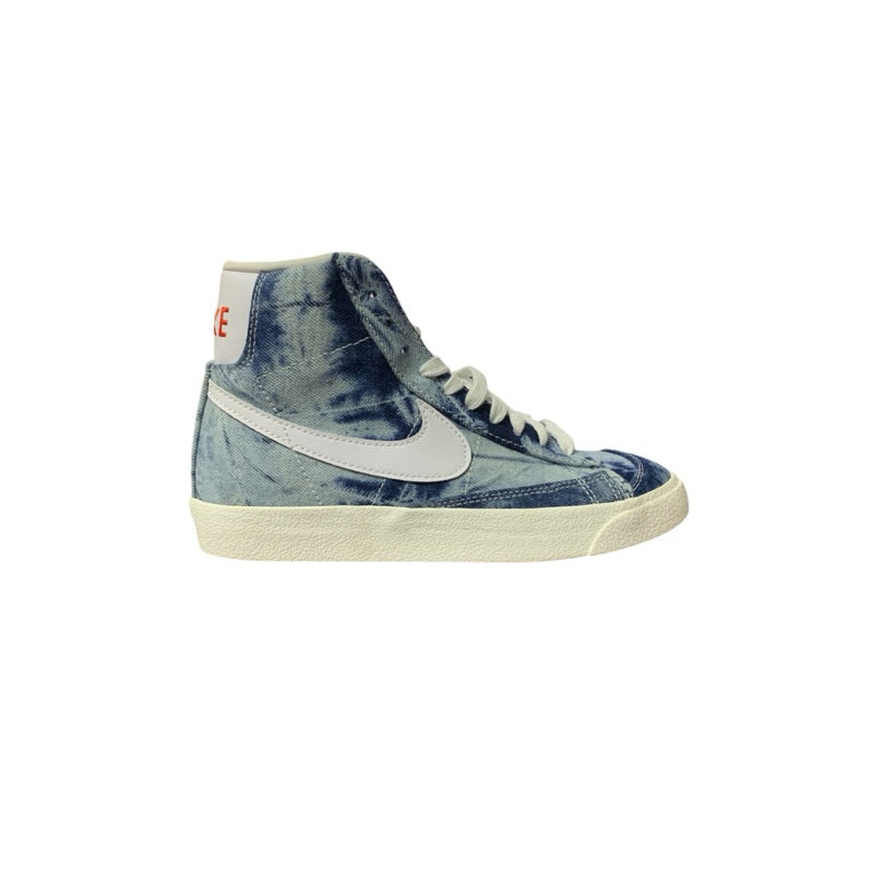 NIKE BLAZER 牛仔 帆布 高筒 女鞋 保證100%真品
